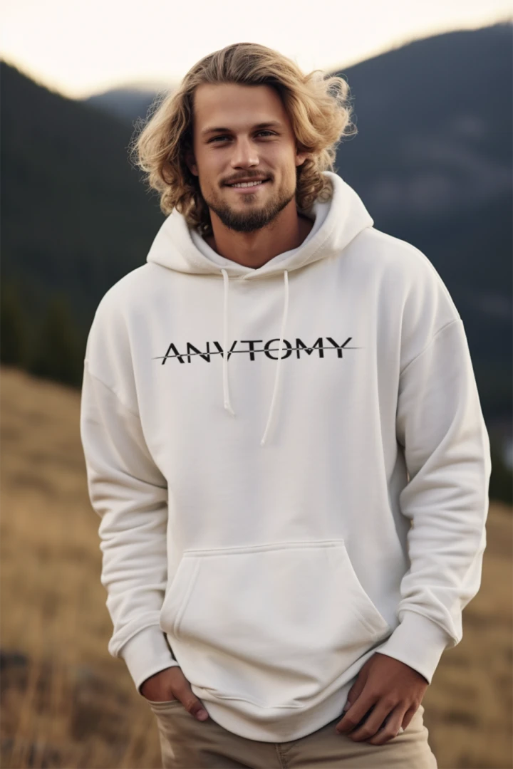 ANVTOMY Strikeout White Sweater Hoodie